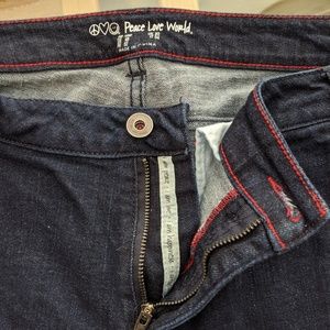 Peace Love world straight leg jeans
